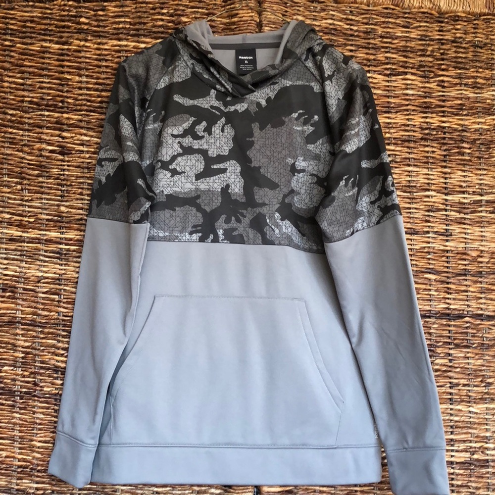 Reebok GreyHooded Jersey